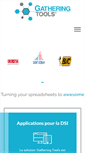 Mobile Screenshot of gathering-tools.com